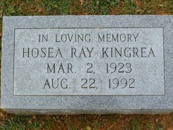  Hosea Ray Kingrea