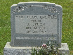  Mary Pearl <I>Knowles</I> Pugh