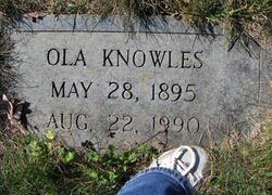  Ola Clyde <I>Knowles</I> Quessenberry