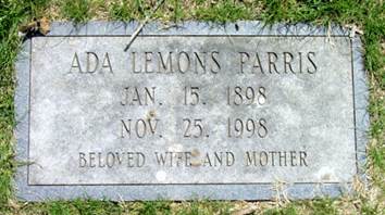 Ada <i>Lemons</i> Parris