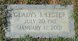  Gladys I Lester