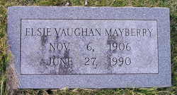 Elsie <i>Vaughan</i> Mayberry