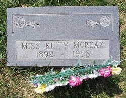  Kitty Victoria <I>Phillips</I> McPeak