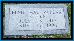  Elsie Mae <I>Bishop</I> Burke