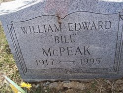  William Edward Bill McPeak
