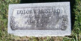 Taylor W Mustard