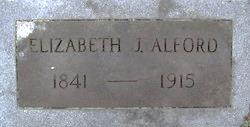 Elizabeth Jane <i>Nixon</i> Alford