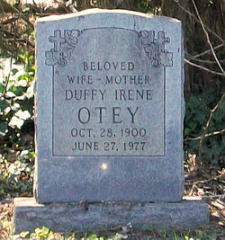  Duffy Irene Otey