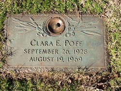  Clara E Poff