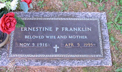  Ernestine <I>Poff</I> Franklin