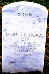  Isabelle Dora Poff