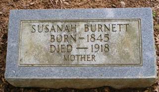 Susanah Ann <i>Pratt</i> Burnett
