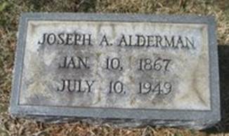 Joseph A Alderman