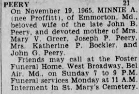 Obituary for MINNIE A. - 