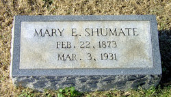  Mary E Shumate