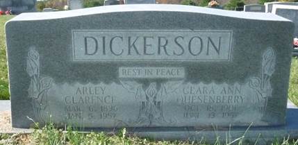 Clara Ann <i>Quesenberry</i> Dickerson