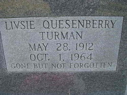  Livsie <I>Quesenberry</I> Turman