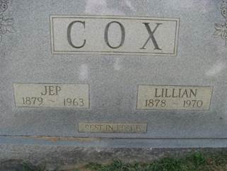 Jepheth Joseph Jep Cox