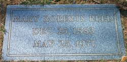 Mary <i>Roberts</i> Reed