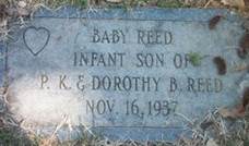 Baby Reed Infant son Reed
