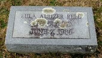  Eula James <I>Altizer</I> Reed