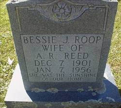 Bessie J. <i>Roop</i> Reed