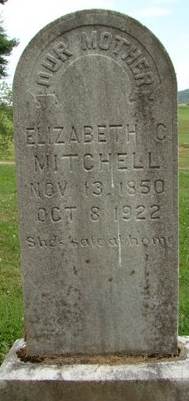 Elizabeth Catherine <i>Rutrough</i> Mitchell