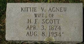 Kittie V <i>Agnew</i> Scott