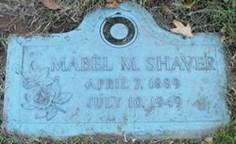  Mabel M. Shaver