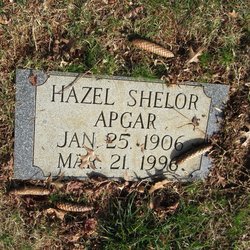  Hazel <I>Shelor</I> Apgar