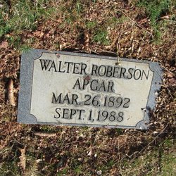  Walter Roberson Apgar