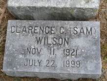  Clarence Cecil €œSam€ Wilson