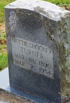 Hettie <i>Shockley</i> Turner