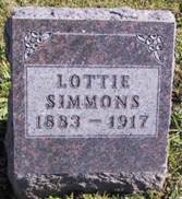 Charlotte Aneta Lottie <i>Shupe</i> Simmons