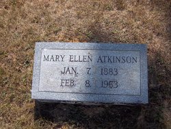 Mary Ellen Mollie <i>Sisson</i> Atkinson