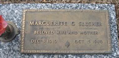  Marguerite G. Slusher