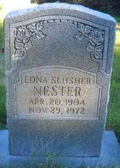  Laura Edna <I>Slusher</I> Nester