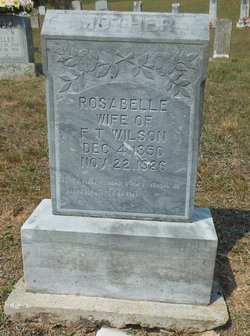  Rosabelle <I>Smith</I> Wilson