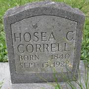  Hosea C. Correll