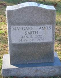  Margaret <I>Amos</I> Smith