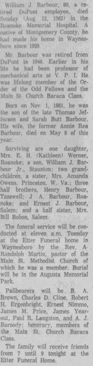 Obituary for William J. Farhour (Aged 80) - 