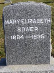 Mary Elizabeth Sower