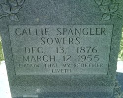  Callie <I>Spangler</I> Sowers
