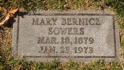 Mary Bernice <i>Spangler</i> Sowers
