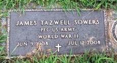  James Tazwell Sowers