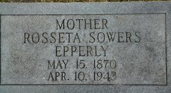 Rosetta Ann <i>Sowers</i> Epperly