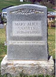 Mary Alice Snavely