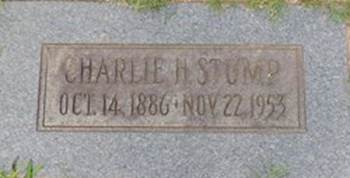  Charlie H Stump