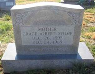  Grace <I>Albert</I> Stump