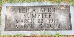  Lelia Alice Sumpter